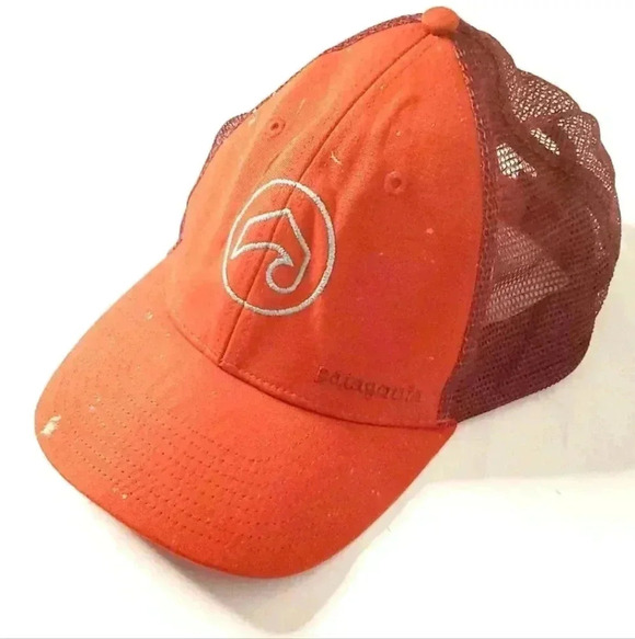 Patagonia Other - Patagonia Unisex Embroidered Logo Mesh Snap Trucker Hat Baseball  Cap Speckled
